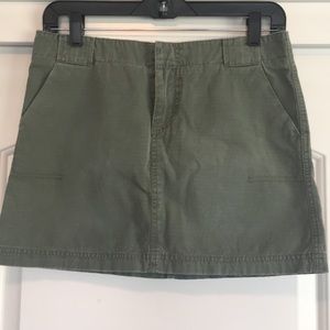 NWT American Eagle Army Green Mini Skirt